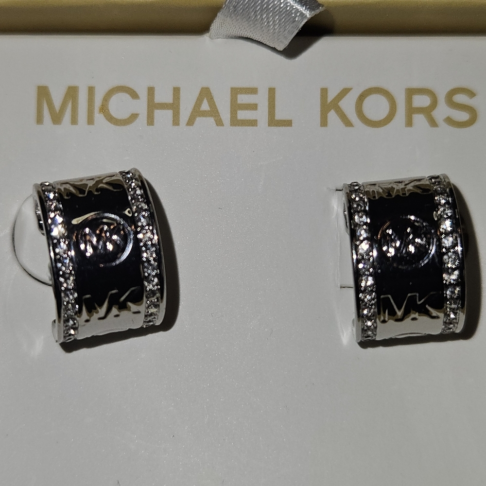 Michael Kors Silver Earrings - Picture 3 of 9